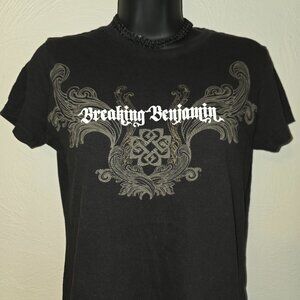 Vintage Breaking Benjamin Women's Baby Tee - Size M
